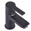 INVENA - Bateria umywalkowa BRALOS czarna BU-07-004-A